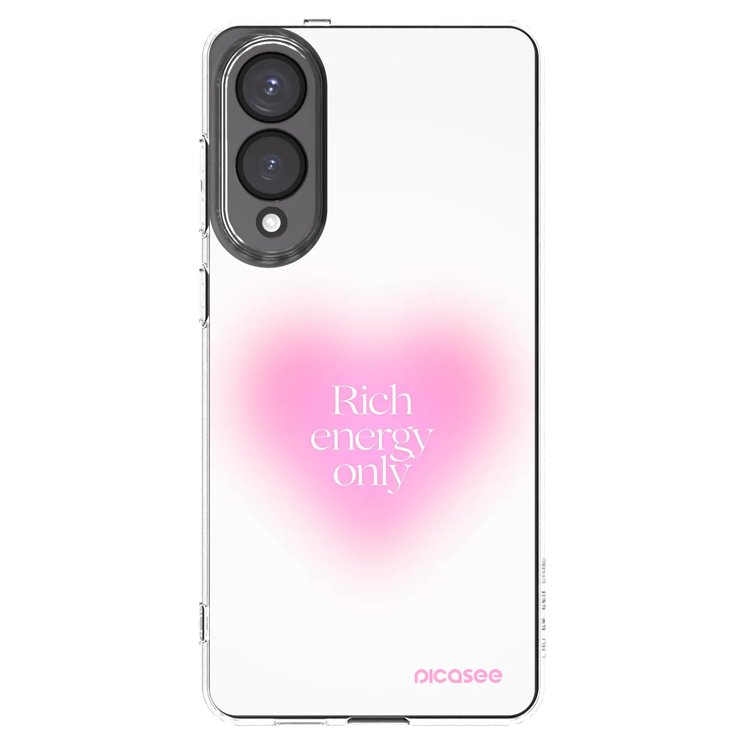 Picasee silikonska prozirna maskica za Samsung Galaxy S25 Edge 5G - Rich Energy