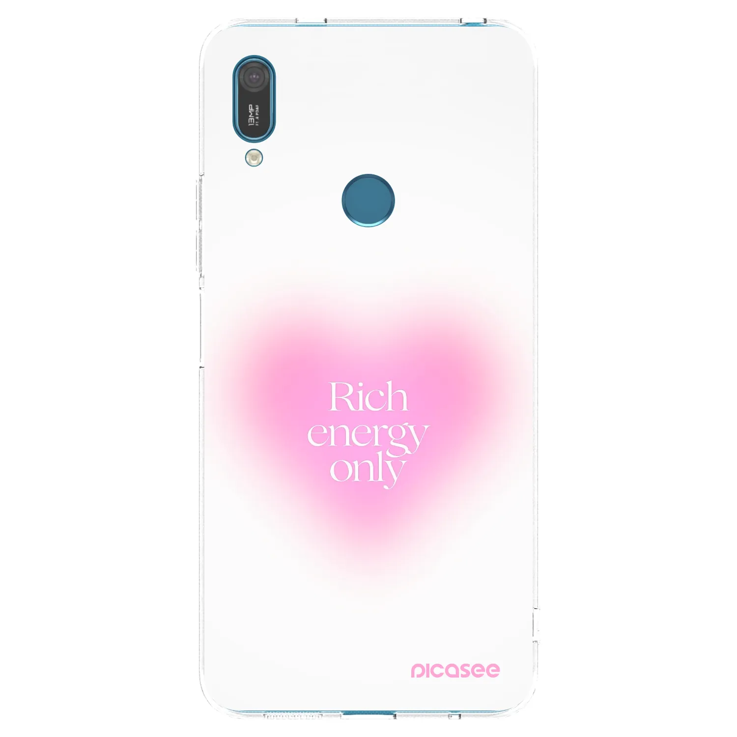 Picasee silikonska prozirna maskica za Huawei Y7 2019 - Rich Energy