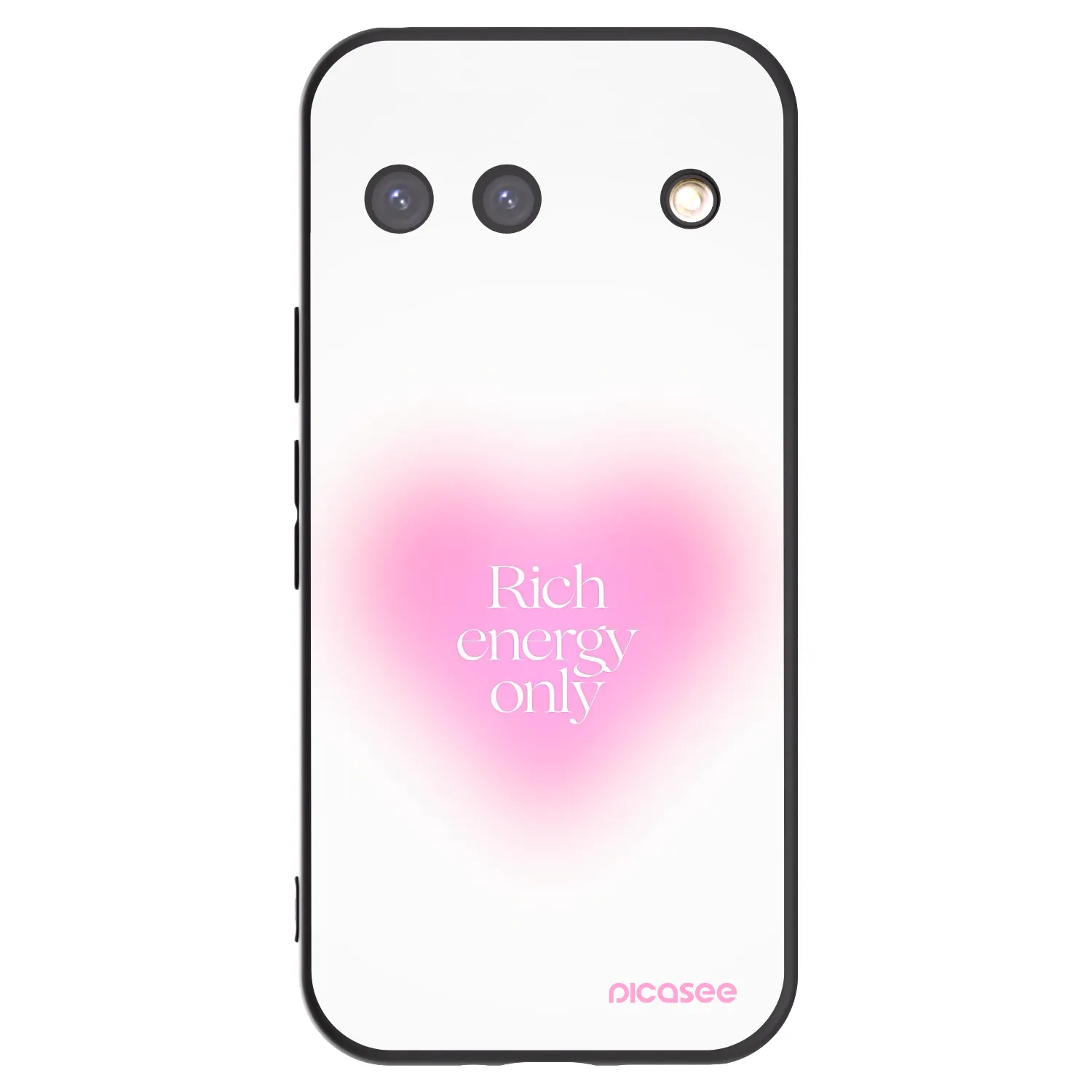 Picasee crna silikonska maskica za Google Pixel 9 - Rich Energy
