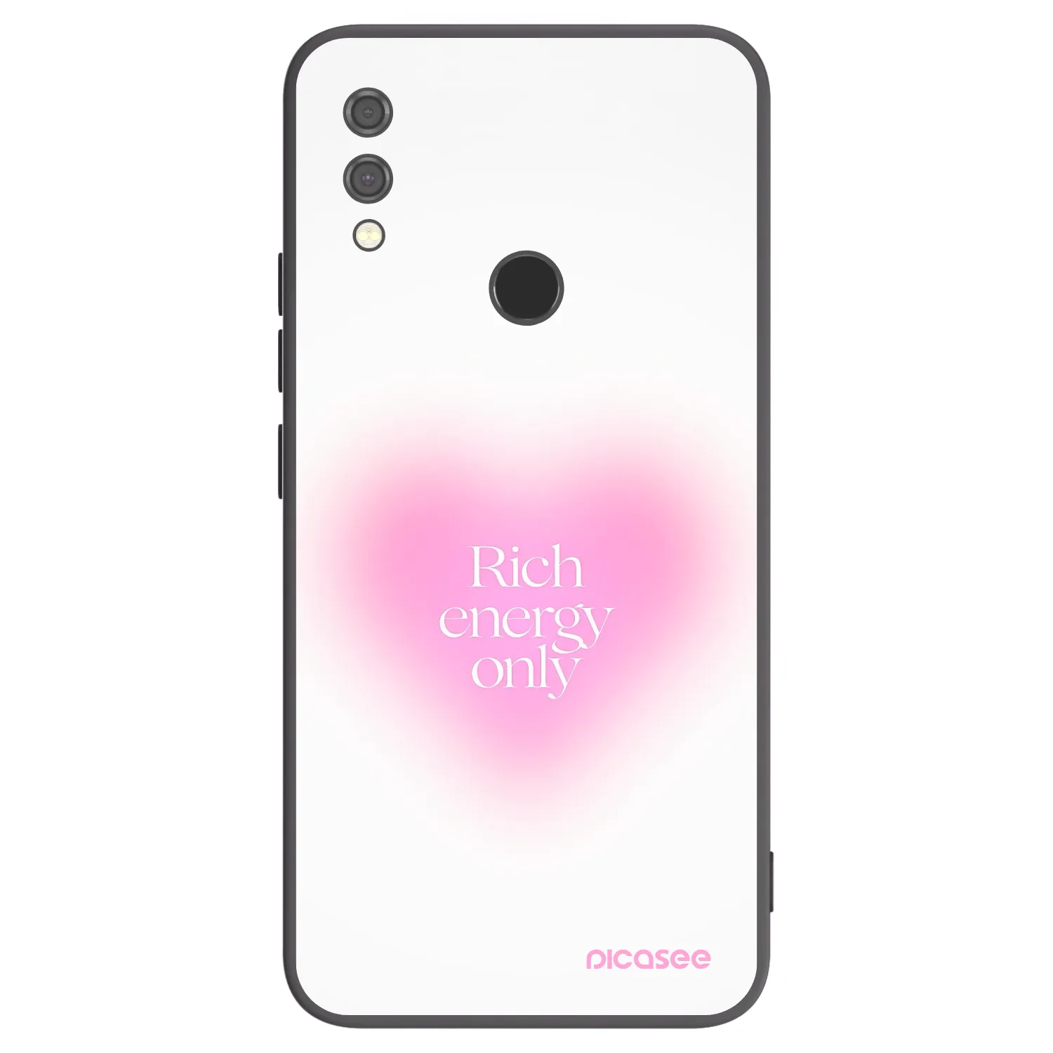 Picasee crna silikonska maskica za Xiaomi Redmi Note 7 - Rich Energy