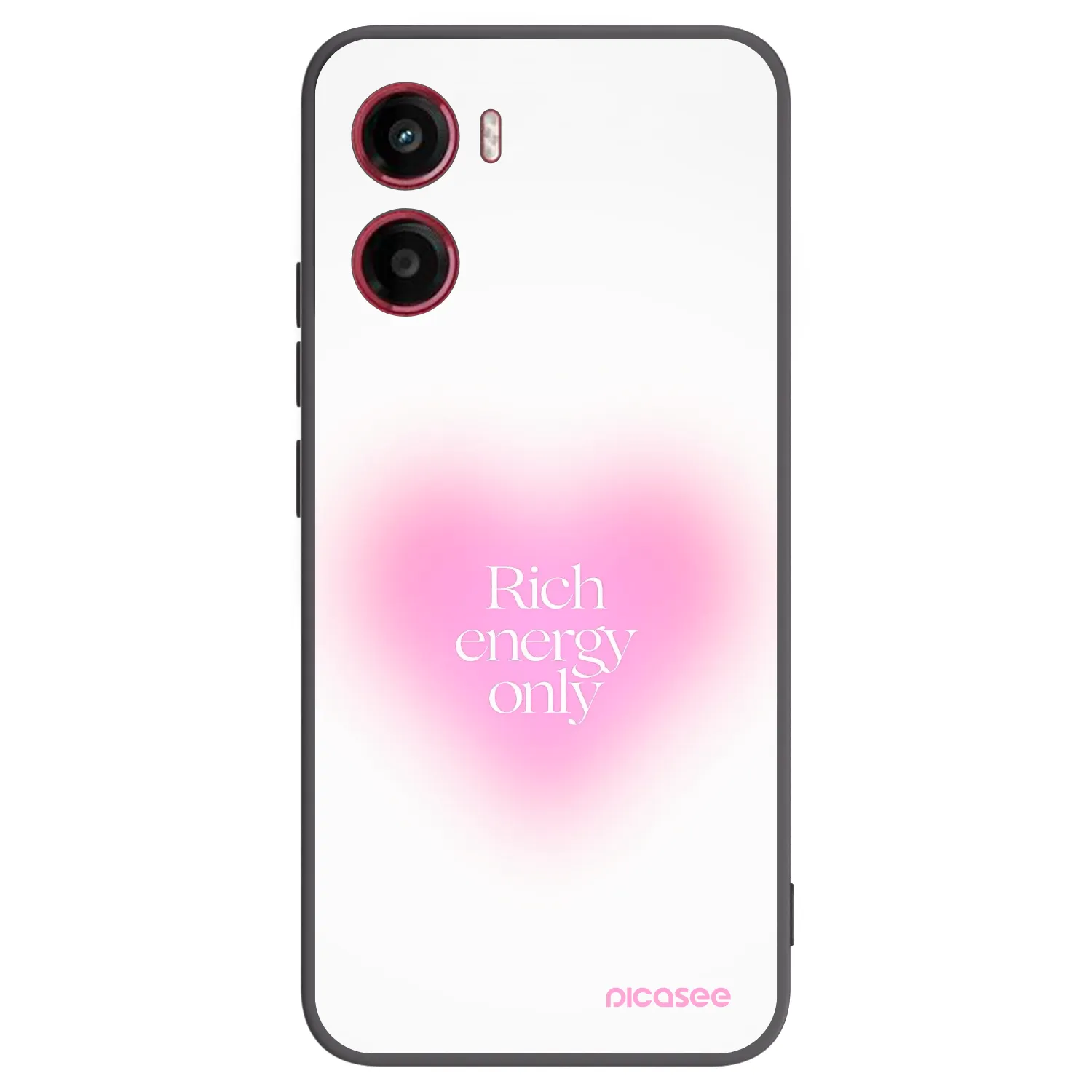 Picasee crna silikonska maskica za Motorola Moto G05 - Rich Energy