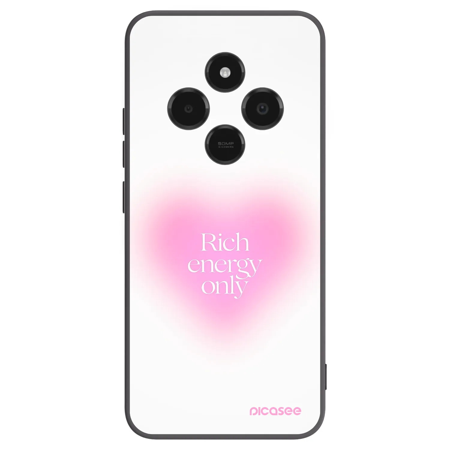 Picasee crna silikonska maskica za Xiaomi Poco C75 - Rich Energy