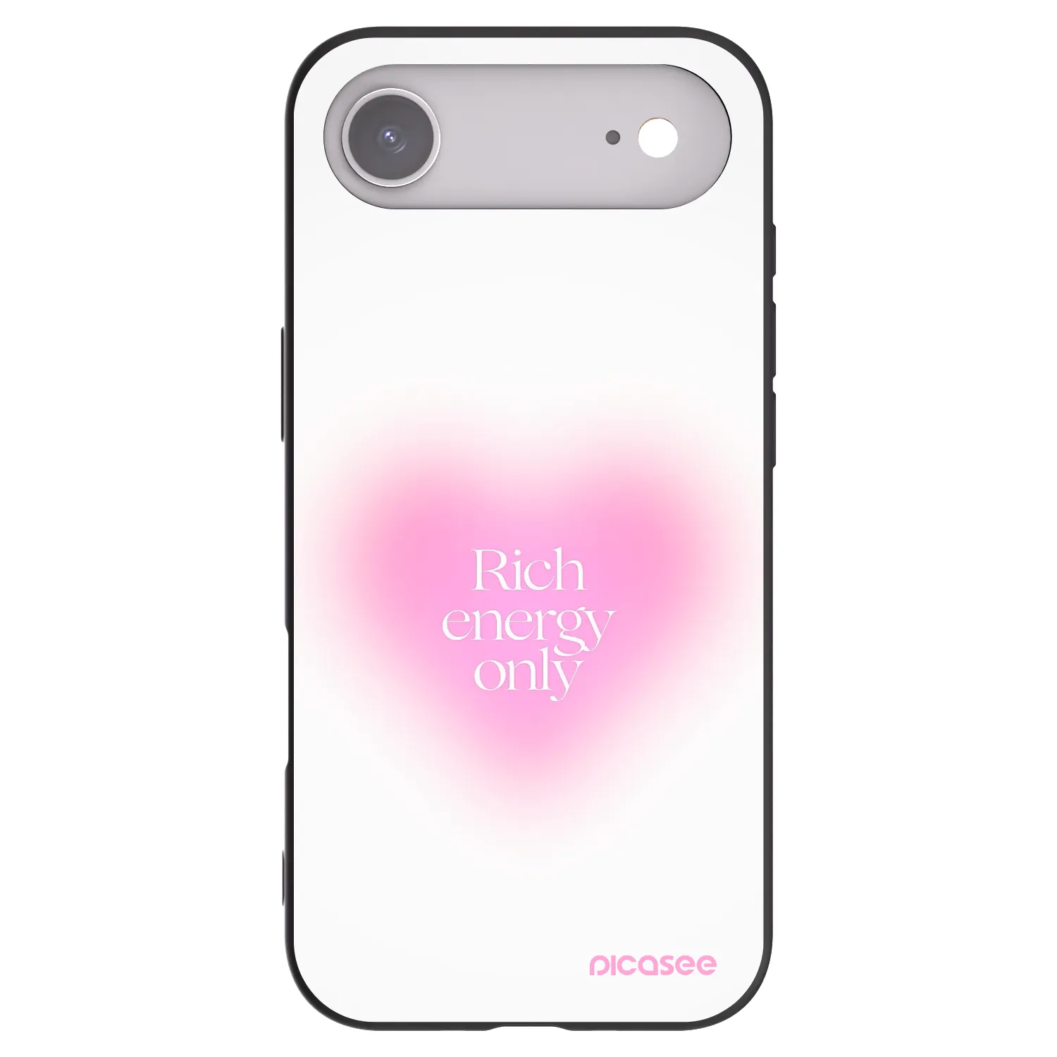 Picasee crna silikonska maskica za Apple iPhone Air - Rich Energy