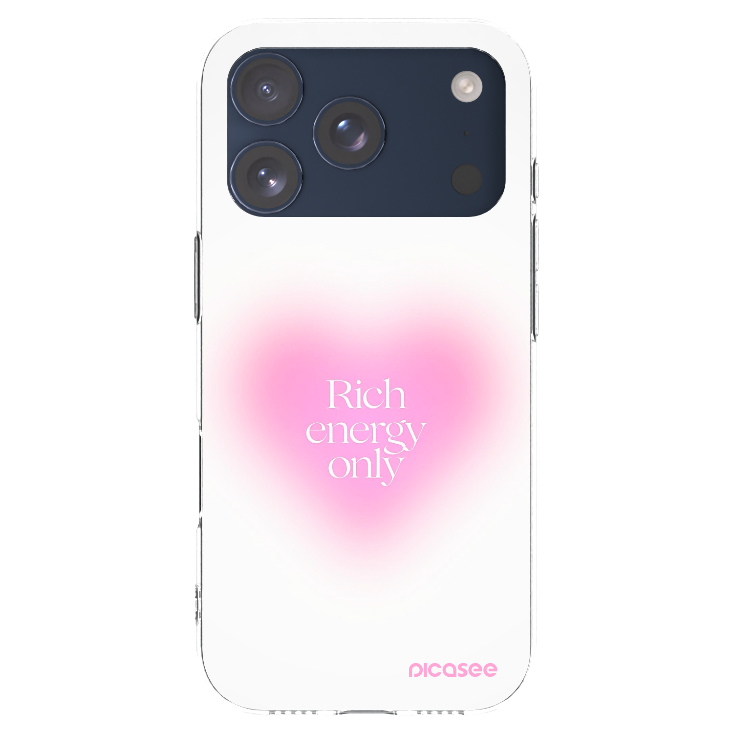 Picasee silikonska prozirna maskica za Apple iPhone 17 Pro - Rich Energy