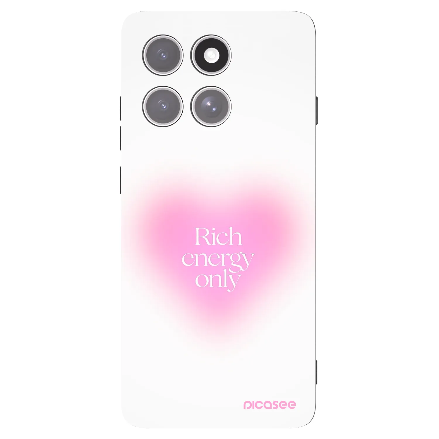 Picasee crna silikonska maskica za Motorola Edge 60 Pro - Rich Energy