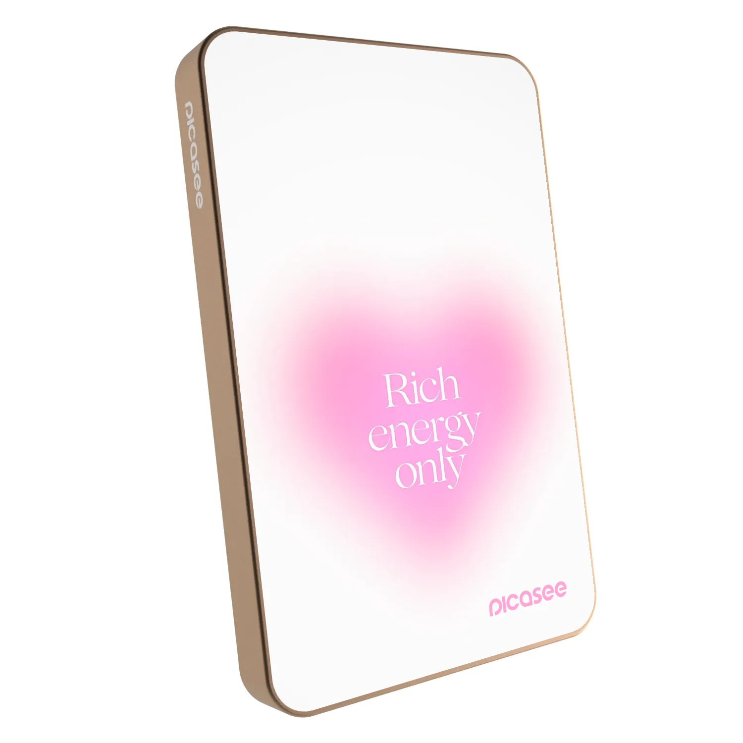 Picasee Prijenosni punjač s MagSafe 5 000 mAh Zlatni - Rich Energy