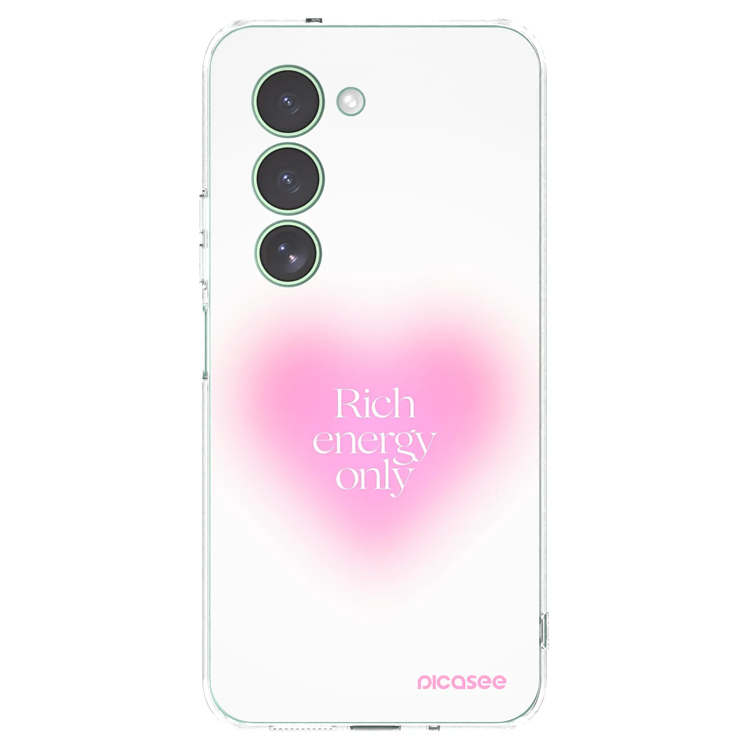 Picasee silikonska prozirna maskica za Xiaomi Redmi 15 5G - Rich Energy