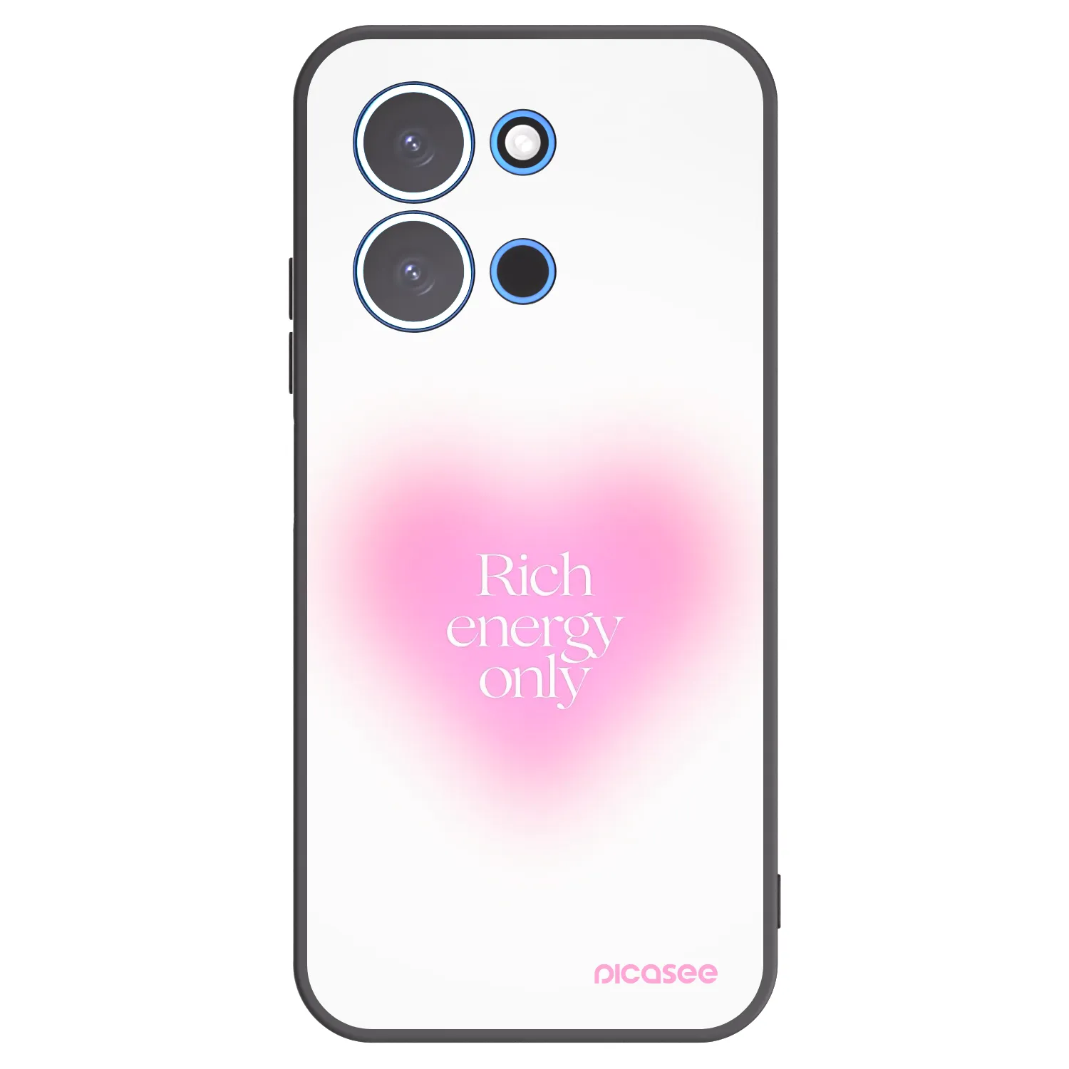Picasee crna silikonska maskica za Xiaomi Redmi 15C 4G - Rich Energy