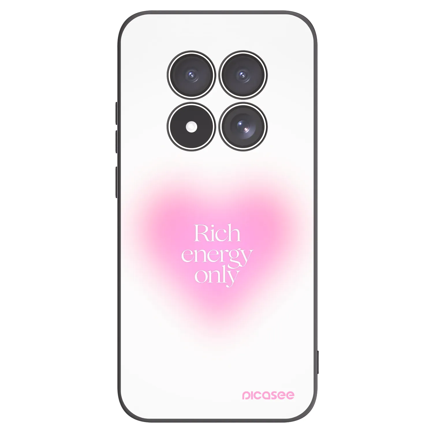 Picasee crna silikonska maskica za Xiaomi Redmi Note 15 Pro 4G - Rich Energy