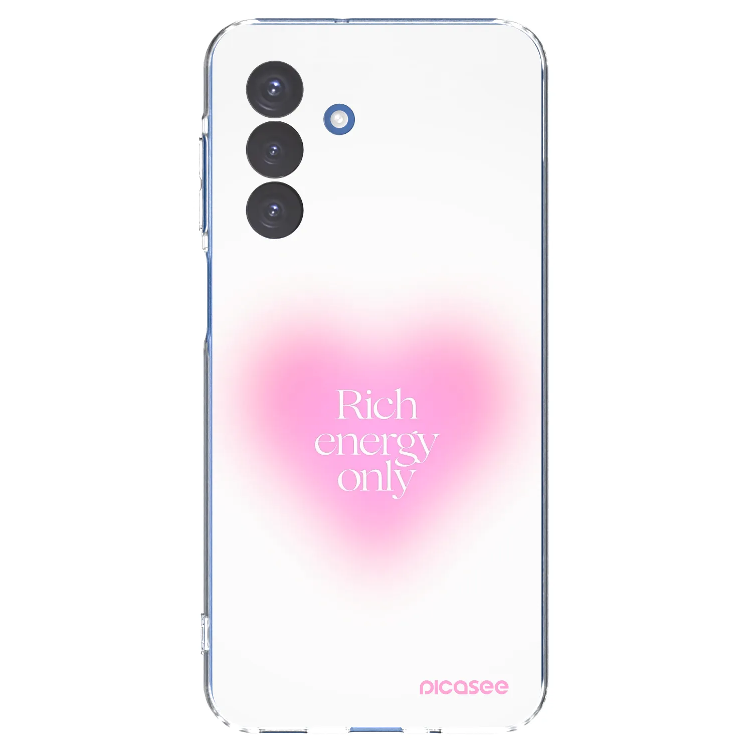 Picasee silikonska prozirna maskica za Samsung Galaxy A17 5G - Rich Energy