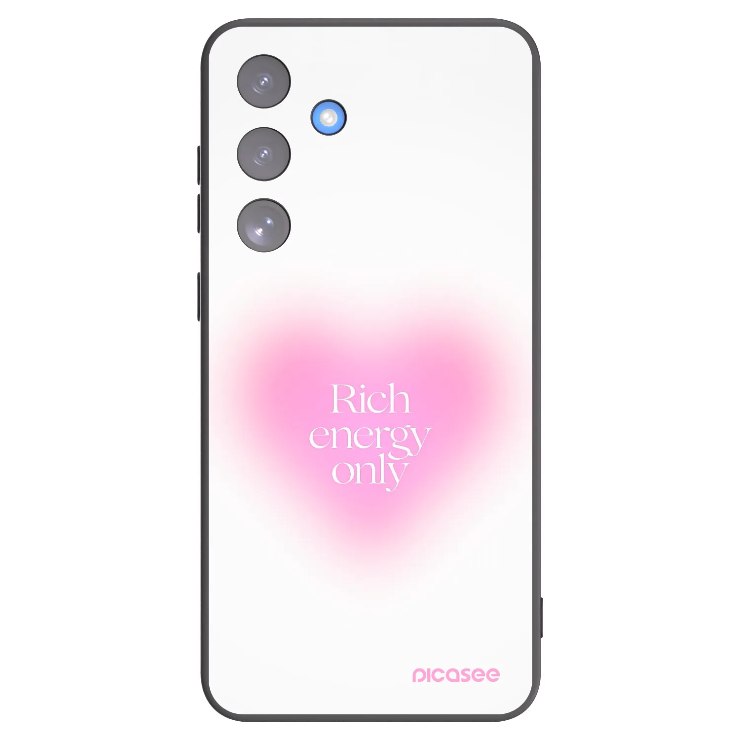 Picasee crna silikonska maskica za Samsung Galaxy S25 FE 5G - Rich Energy