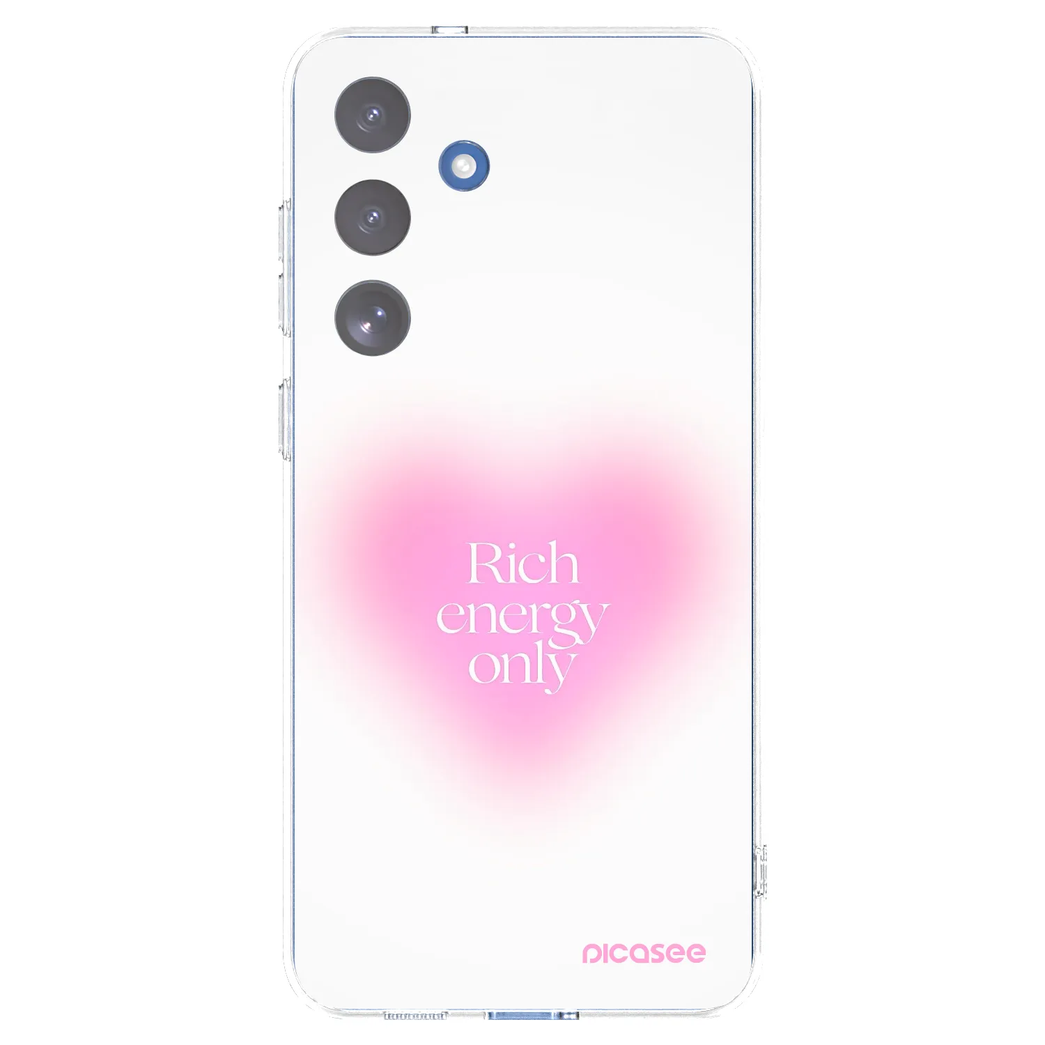 Picasee silikonska prozirna maskica za Samsung Galaxy S25 FE 5G - Rich Energy