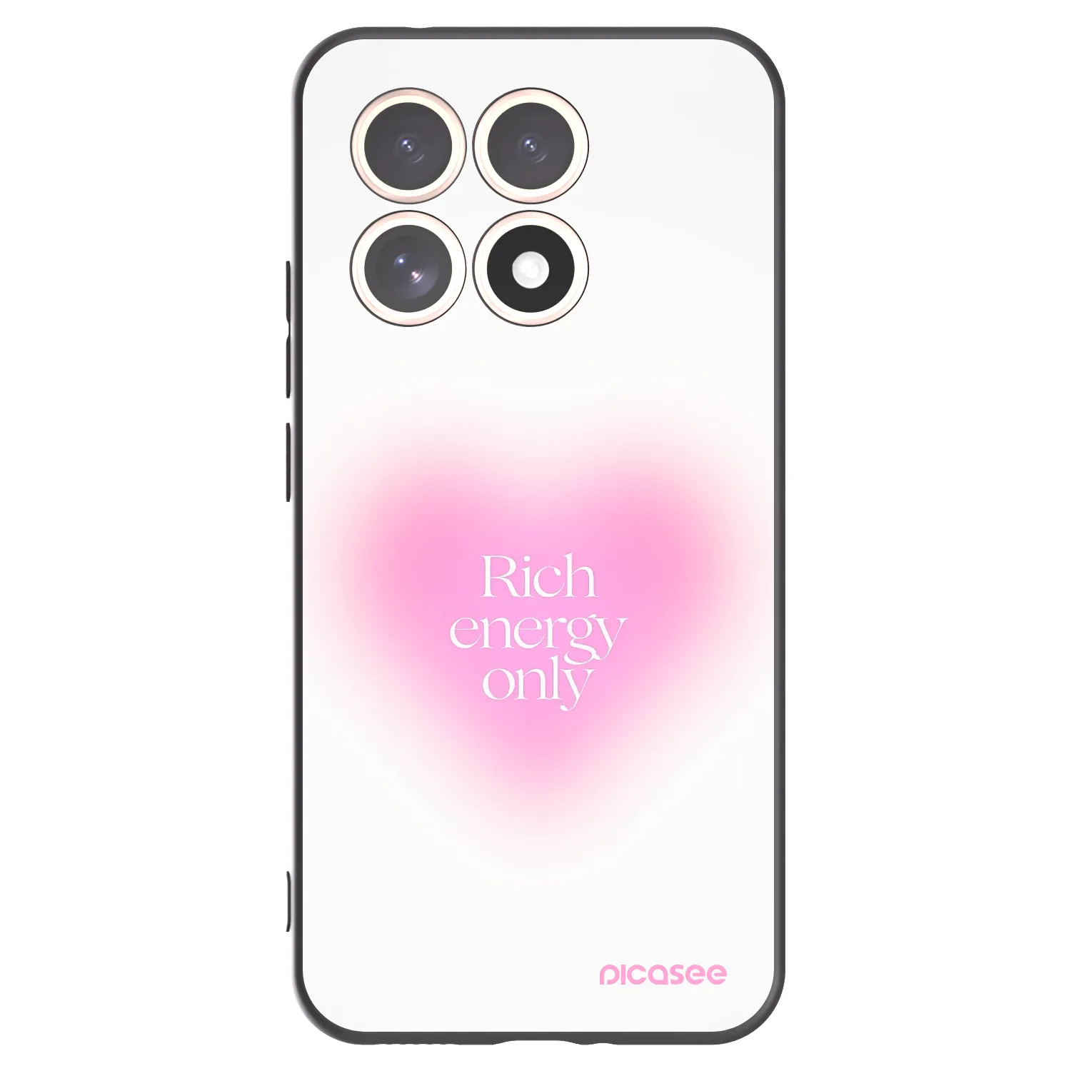 Picasee crna silikonska maskica za Xiaomi 15T - Rich Energy