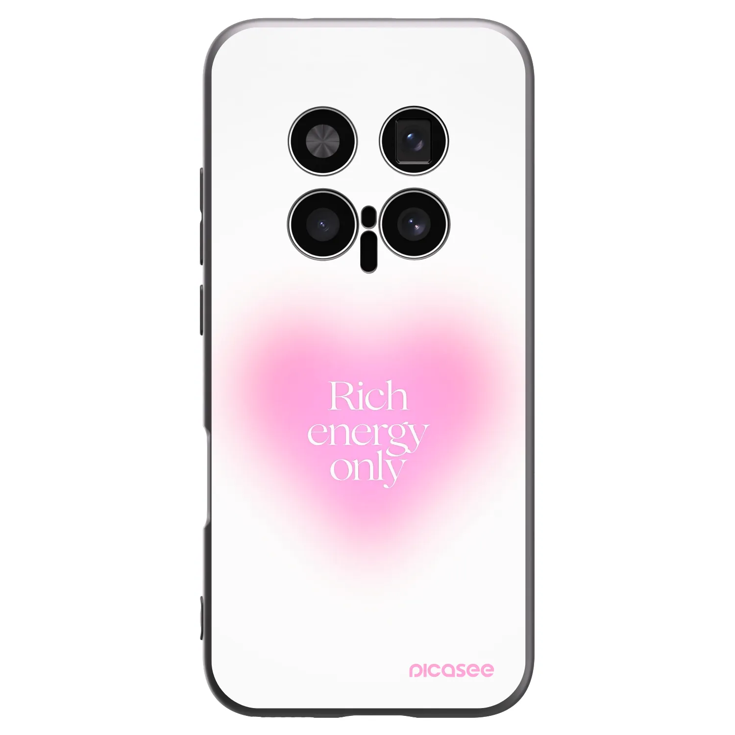 Picasee crna silikonska maskica za Honor Magic8 Pro 5G - Rich Energy