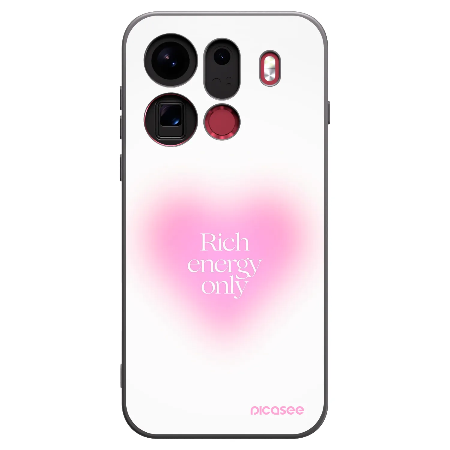 Picasee crna silikonska maskica za OPPO Find X9 Pro - Rich Energy