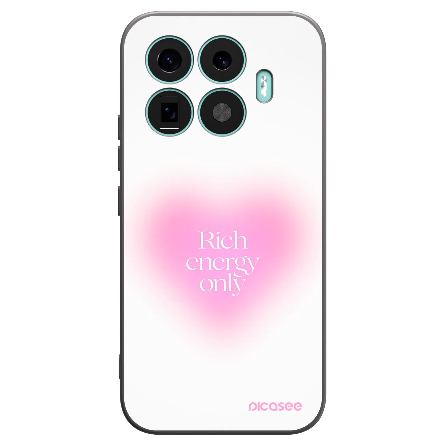 Picasee crna silikonska maskica za Xiaomi 17T - Rich Energy