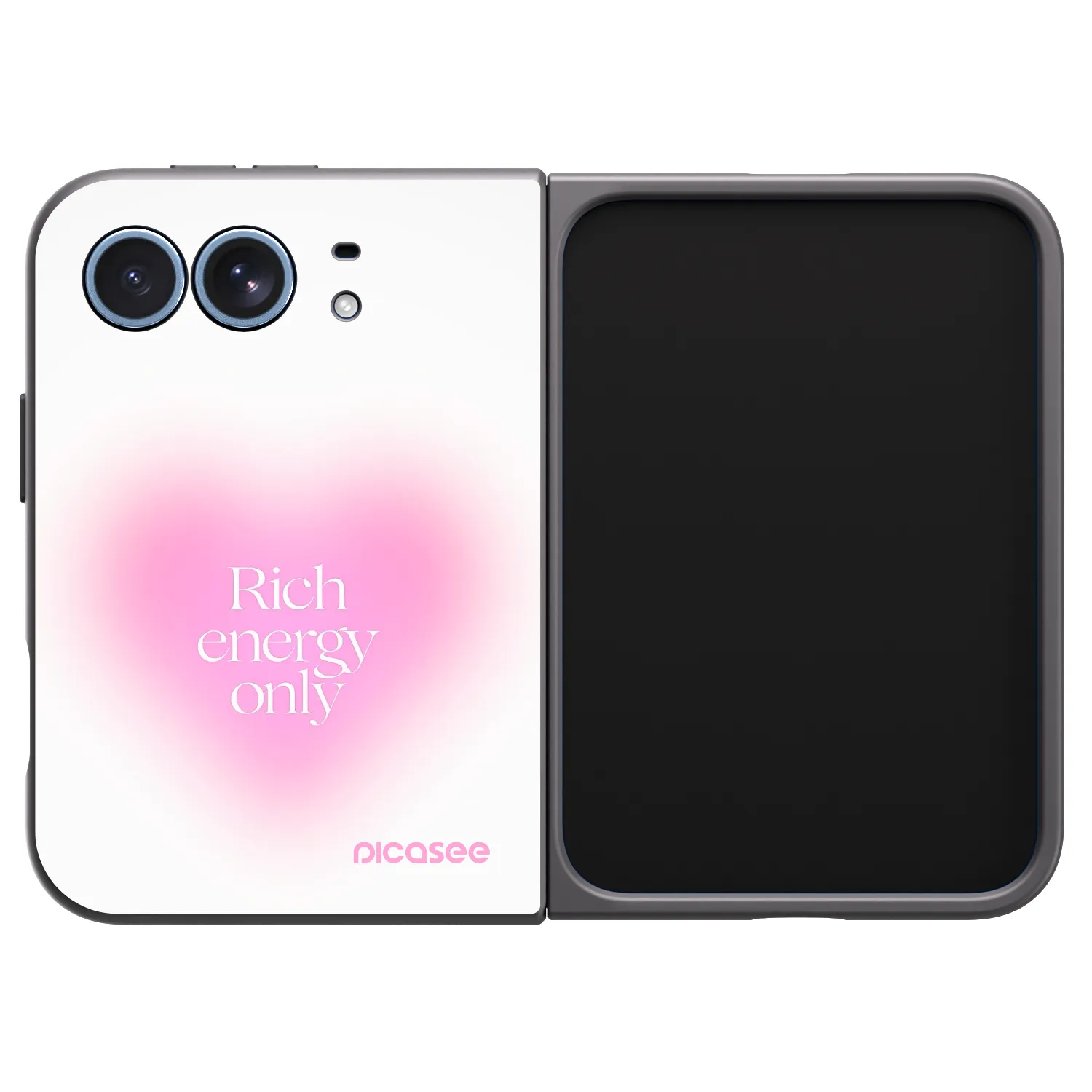 Picasee crna silikonska maskica za Apple iPhone Ultra - Rich Energy