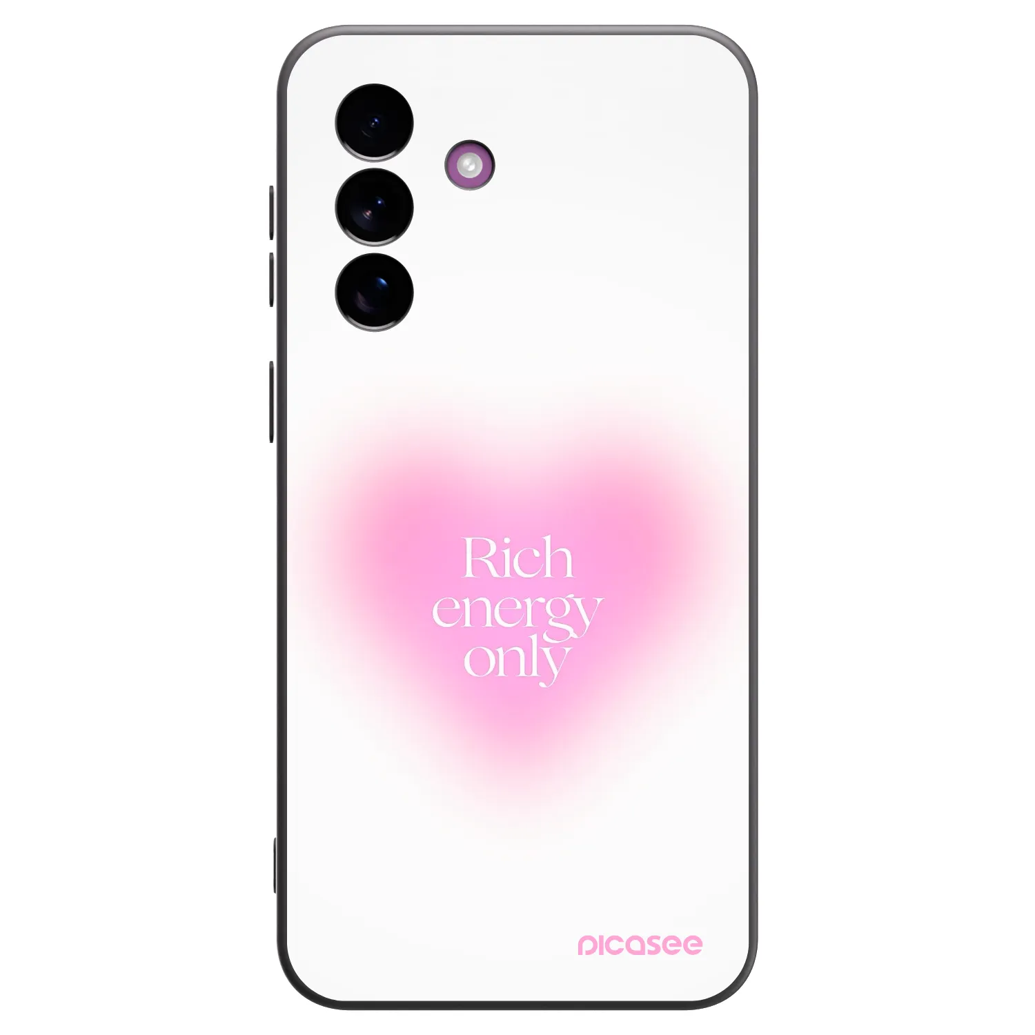 Picasee crna silikonska maskica za Samsung Galaxy A37 - Rich Energy