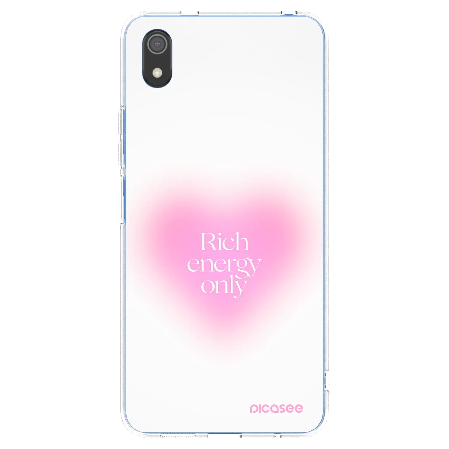 Picasee silikonska prozirna maskica za Xiaomi Redmi 7A - Rich Energy