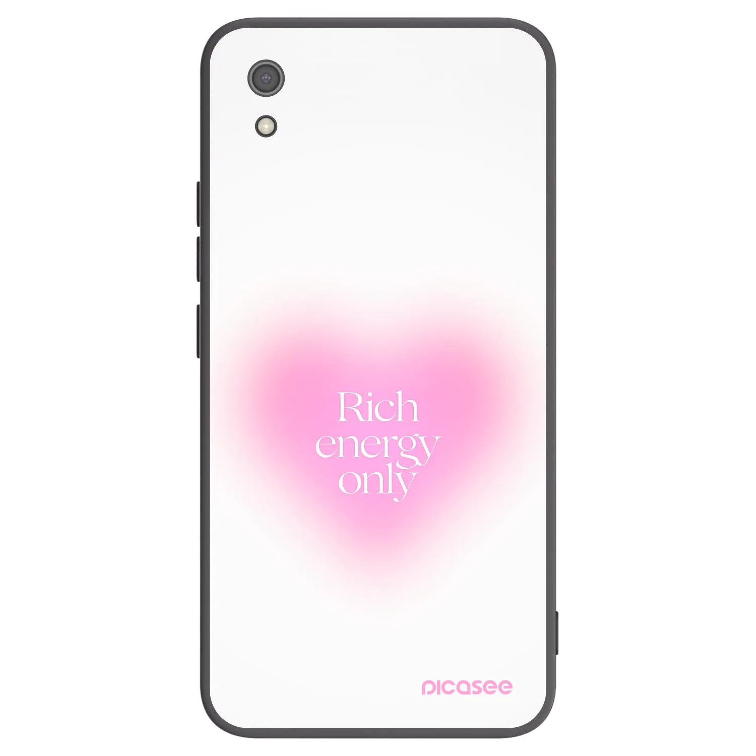 Picasee crna silikonska maskica za Xiaomi Redmi 7A - Rich Energy