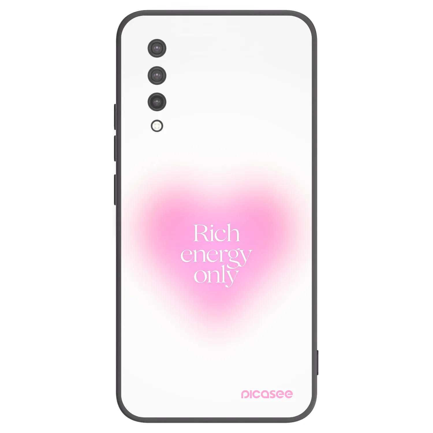 Picasee crna silikonska maskica za Xiaomi Mi 9 Lite - Rich Energy