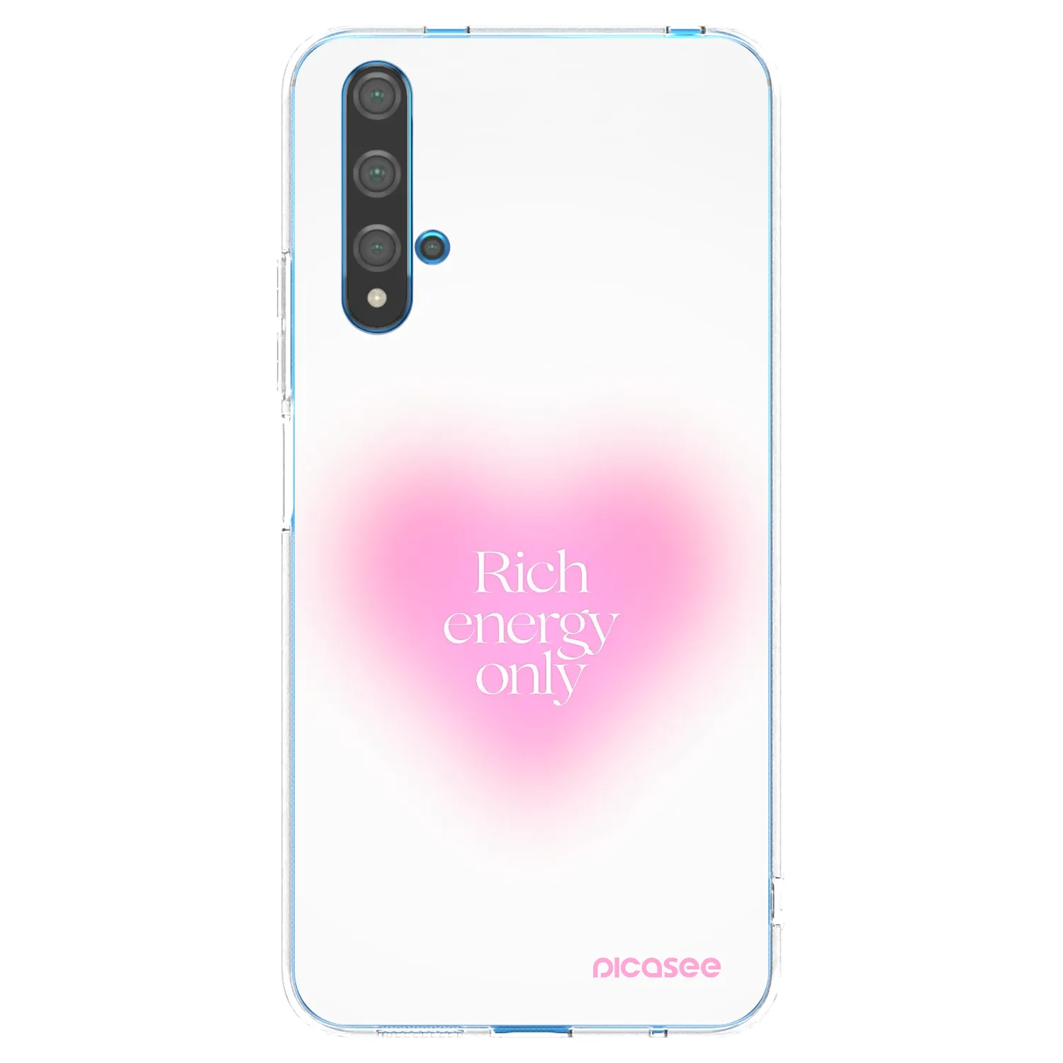 Picasee silikonska prozirna maskica za Huawei Nova 5T - Rich Energy
