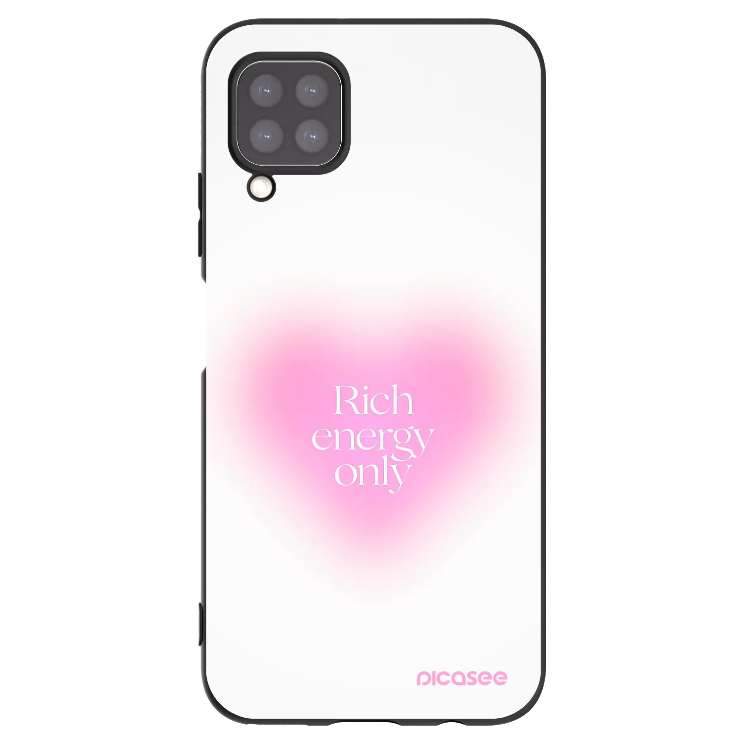 Picasee crna silikonska maskica za Huawei P40 Lite - Rich Energy
