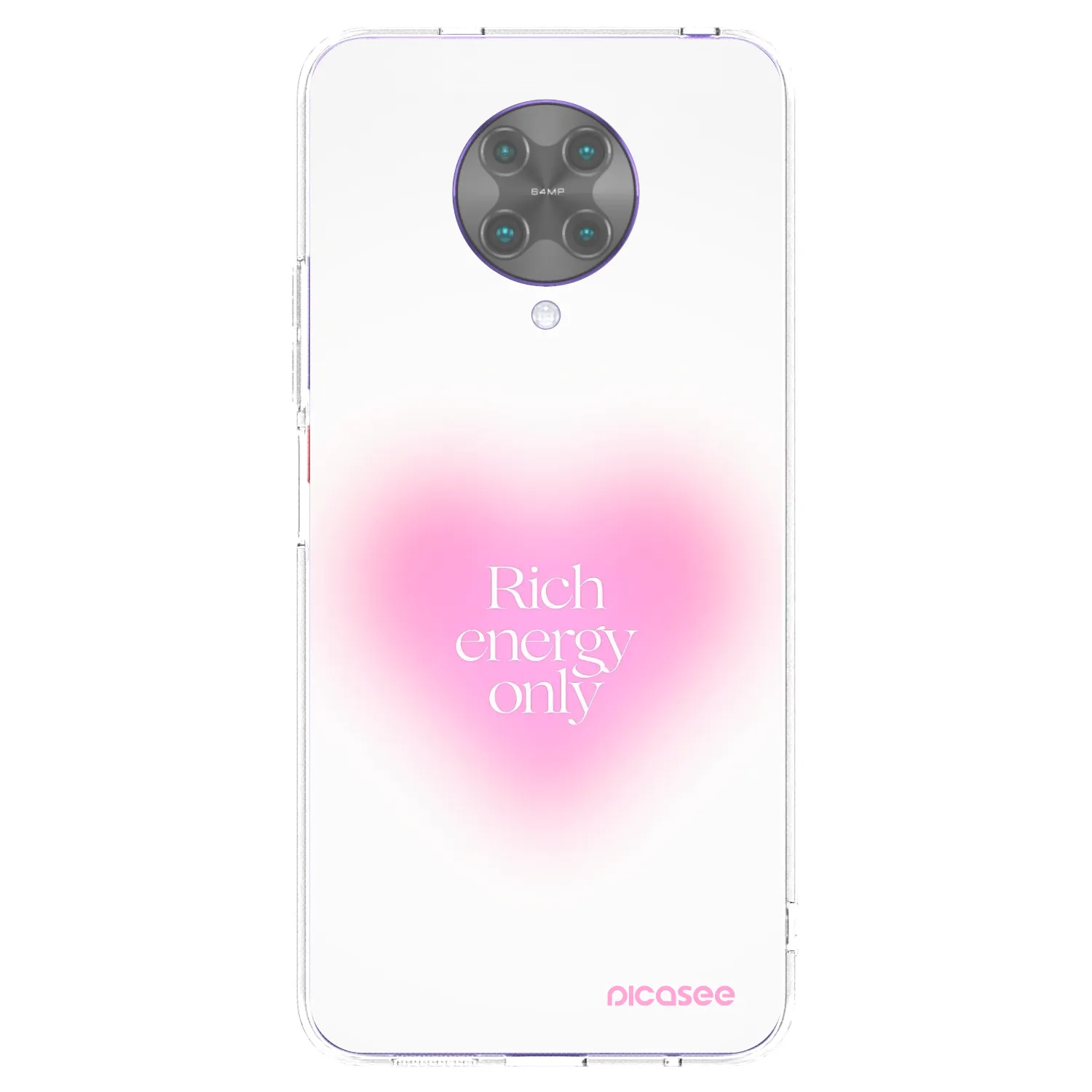 Picasee silikonska prozirna maskica za Xiaomi Poco F2 Pro - Rich Energy