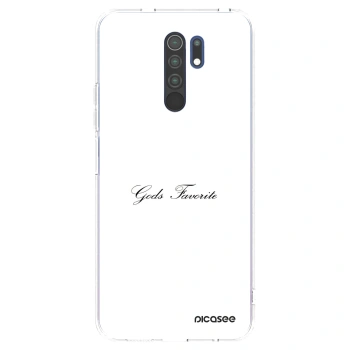 Picasee silikonska prozirna maskica za Xiaomi Redmi 9 - Gods Favorite