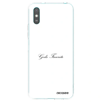 Picasee silikonska prozirna maskica za Xiaomi Redmi 9A - Gods Favorite