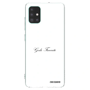 Picasee silikonska prozirna maskica za Samsung Galaxy M51 M515F - Gods Favorite