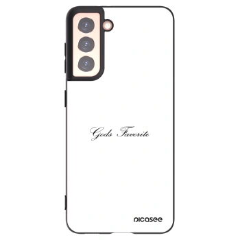 Picasee crna silikonska maskica za Samsung Galaxy S21 5G G991B - Gods Favorite