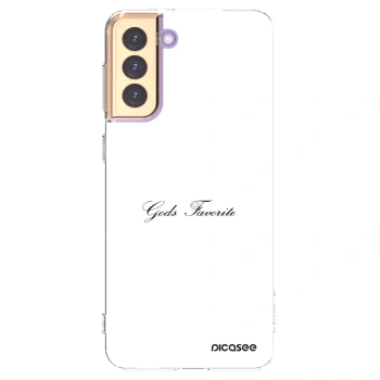 Picasee silikonska prozirna maskica za Samsung Galaxy S21+ 5G G996F - Gods Favorite