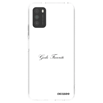 Picasee silikonska prozirna maskica za Xiaomi Poco M3 - Gods Favorite