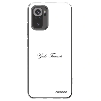Picasee silikonska prozirna maskica za Xiaomi Redmi Note 10S - Gods Favorite