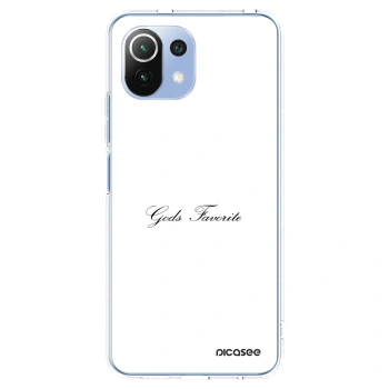 Picasee silikonska prozirna maskica za Xiaomi Mi 11 Lite - Gods Favorite
