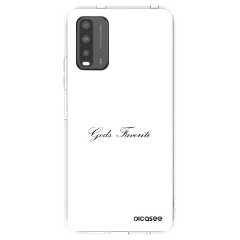Picasee crna silikonska maskica za Xiaomi Redmi 9T - Gods Favorite