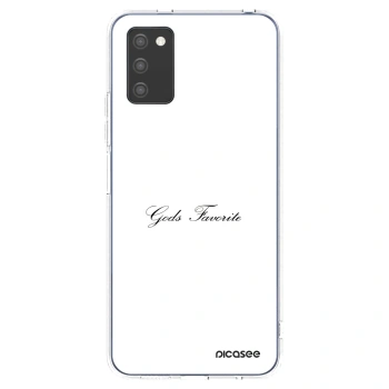 Picasee silikonska prozirna maskica za Samsung Galaxy A02s A025G - Gods Favorite