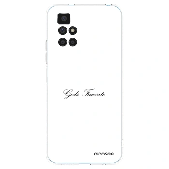 Picasee silikonska prozirna maskica za Xiaomi Redmi 10 - Gods Favorite