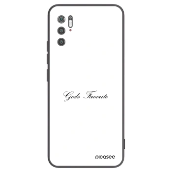 Picasee crna silikonska maskica za Xiaomi Poco M3 Pro 5G - Gods Favorite