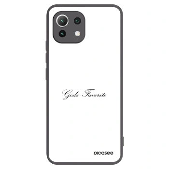 Picasee crna silikonska maskica za Xiaomi 11 Lite 5G NE - Gods Favorite