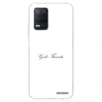 Picasee silikonska prozirna maskica za Realme 8 5G - Gods Favorite