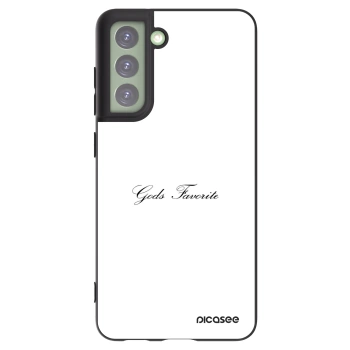 Picasee crna silikonska maskica za Samsung Galaxy S21 FE 5G - Gods Favorite
