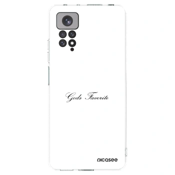Picasee silikonska prozirna maskica za Xiaomi Redmi Note 11 - Gods Favorite