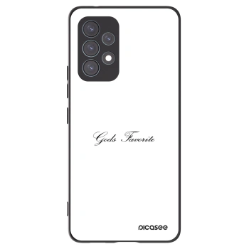 Picasee crna silikonska maskica za Samsung Galaxy A53 5G A536 - Gods Favorite