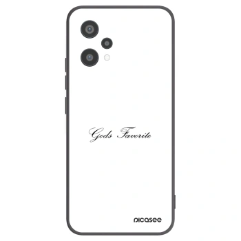 Picasee crna silikonska maskica za Realme 9 Pro 5G - Gods Favorite