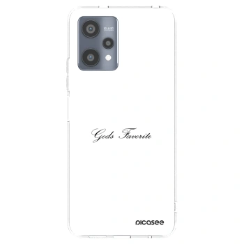 Picasee silikonska prozirna maskica za Realme 9 Pro 5G - Gods Favorite