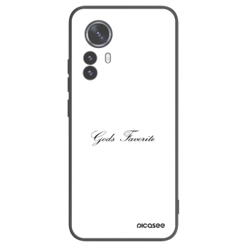 Picasee crna silikonska maskica za Xiaomi 12 Pro - Gods Favorite