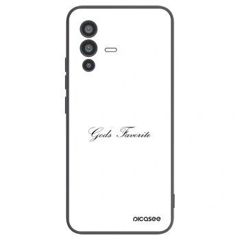 Picasee crna silikonska maskica za Vivo V23 5G - Gods Favorite