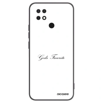 Picasee crna silikonska maskica za Xiaomi Redmi 10C - Gods Favorite